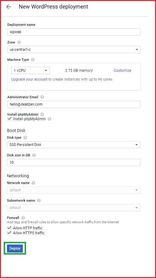 How To Install WordPress On Google Cloud Platform: Step by Step Guide ...
